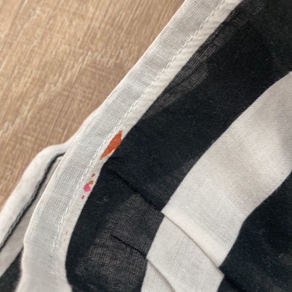 Size 3 - Janie and Jack black and white striped top - Picture 5 of 6